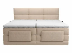 Palacio Conjunto boxspring relax tela 2 x 90 x 200 cm LODI de