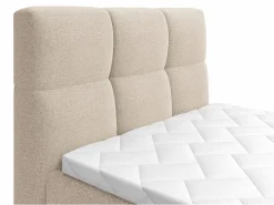 Sale Palacio Conjunto boxspring relax Tela - 100x200 cm LODI Beige
