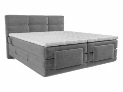 Sale Conjunto boxspring relax tela 2x80x200 LODI Cama Continental Boxspring|Cama Articulada