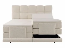Palacio Conjunto completo boxspring eléctrico 2 x 90 x 200 cm - Felpa - OMILA de