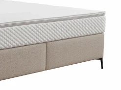 Best Conjunto completo boxspring - 180 x 200 cm - Tela - - INAO de YSMÉE Cama Continental Boxspring
