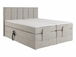 Sale Conjunto completo boxspring eléctrico 2 x 90 x 200 cm - Tela - KALASI de Cama Articulada