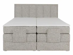 Sale Conjunto completo boxspring eléctrico 2 x 90 x 200 cm - Tela - KALASI de Cama Articulada