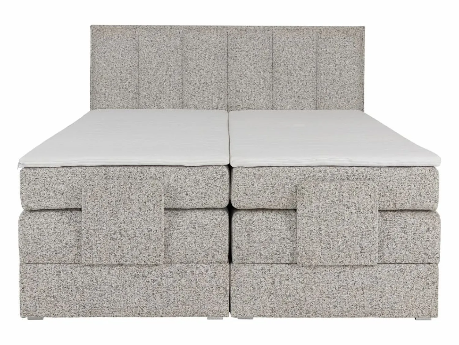 Sale Conjunto completo boxspring eléctrico 2 x 90 x 200 cm - Tela - KALASI de Cama Articulada