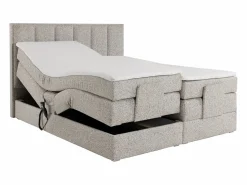Sale Conjunto completo boxspring eléctrico 2 x 90 x 200 cm - Tela - KALASI de Cama Articulada