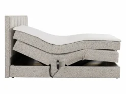 Sale Conjunto completo boxspring eléctrico 2 x 90 x 200 cm - Tela - KALASI de Cama Articulada