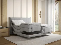 Palacio Conjunto completo Boxspring eléctrico 2 x 90 x 200 cm king size Tejido - ZANORO de