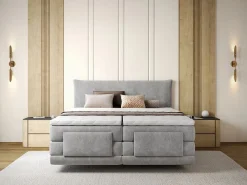 Palacio Conjunto completo Boxspring eléctrico 2 x 90 x 200 cm king size Tejido - ZANORO de