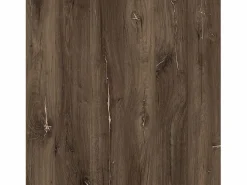 Meublorama Conjunto completo de dormitorio FOX – Cama con canapé 180x200, somier incluido, Armario, Cómoda, Mesitas de noche – Roble oscuro Marru00f3n