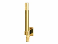 Outlet Helloshop26 Conjunto completo de sistema de ducha con cabezal de ducha de acero inoxidable 02_0003106 Dorado
