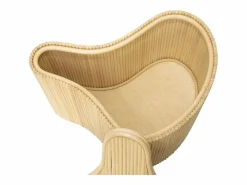 OZAIA Conjunto de 2 mesas auxiliares, cajas , ratán - H. 45 cm - H. 33,5 cm Natural MARSA