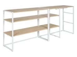 Online Conjunto de 2 percheros modulares para buhardilla 200x85cm KADRA Mueble Perchero