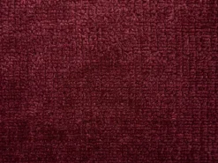 Best PASCAL MORABITO Conjunto de 2 sillas con reposabrazos en tela texturizada y madera de hevea negra - Burdeos - LIVELIA de Negro / Granate