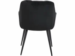 Hot Conjunto de 6 sillas de comedor acolchadas Con reposabrazos - Terciopelo y metal . . PEGA Sillas Y Lotes De Sillas