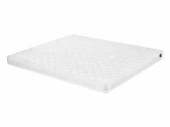 Clearance Ysmée Conjunto de 120 x 200 cm marco de listones + colchón de espuma DANAE II de YSMÉE - grosor de 15 cm Negro