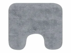 Conjunto de alfombras de baño de tela 2 piezas ES646692 Gris