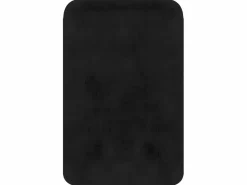 Online Conjunto de alfombrillas de baño de tela 2 piezas antracita ES765442 Gris antracita