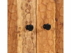 vidaxl Conjunto de armarios de baño 2 piezas madera maciza de acacia
