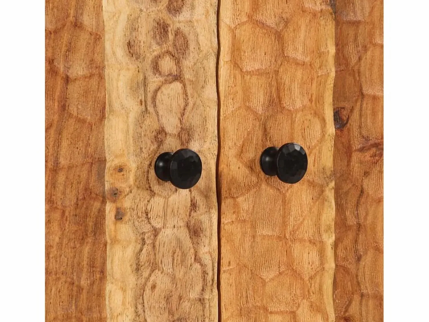 vidaxl Conjunto de armarios de baño 2 piezas madera maciza de acacia