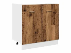 Best vidaxl Conjunto de armarios de cocina de 11 piezas 