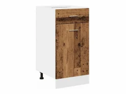 vidaxl Conjunto de armarios de cocina de 7 piezas 
