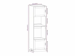 vidaxl Conjunto de armarios de cocina de 7 piezas 