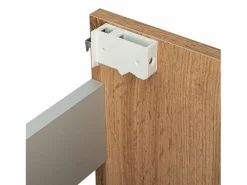 Best Conjunto de baño 60 cm Armario con lavabo Roble Wotan Sol Wotan Marru00f3n