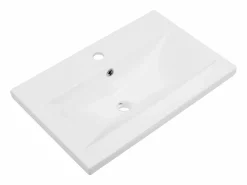 Best Conjunto de baño 60 cm Armario con lavabo Roble Wotan Sol Wotan Marru00f3n
