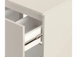 Discount Conjunto de baño de cachemira de 80 cm. Armario con encimera y estantería Orio. Mueble De Lavabo