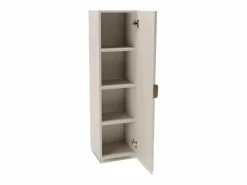 Conjunto de baño de cachemira 80 cm Armario con encimera Estantería Columna Orio
