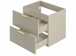 Online Conjunto de baño de cachemira 80 cm Armario Estantería Encimera Pile Beige