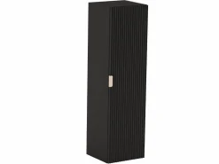 Online Conjunto de baño 100 cm Armario Encimera Armario con cesta Columna Frentes ranurados Conjunto De Baño