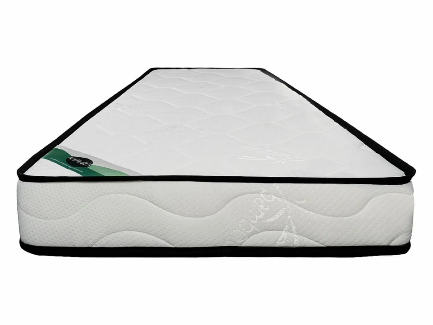 Online NATUREA Conjunto de cama 90 x 190 cm colchón de espuma + edredón + 1 almohada - KANANI de Blanco