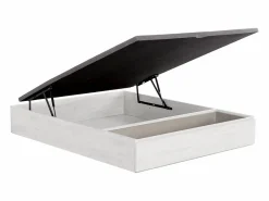 Ysmée Conjunto de canapé abatible de 140 x 190 cm con cajón + colchón de muelles - PRESTIGE de YSMÉE