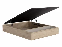 New Conjunto de canapé abatible de 160 x 200 cm con cajón y colchón de muelles - PRESTIGE de YSMÉE Conjunto Colchón Y Somier
