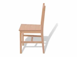 Online Conjunto de comedor 7 piezas madera de pino Mesa Alta