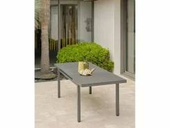 Dcb Garden Conjunto de comedor de 4 plazas en aluminio