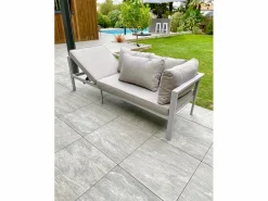 Sale Conjunto de comedor de jardín 9 plazas de aluminio Salones De Jardín