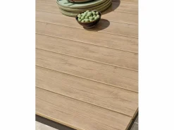 Dcb Garden Conjunto de comedor de jardín 4 plazas de aluminio