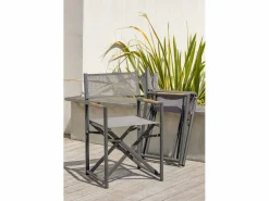 Paris Garden Conjunto de comedor de jardín 8 plazas de aluminio