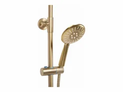 Best Conjunto De Ducha Con Termostato Lungo Termostat Brush Gold Columna De Ducha
