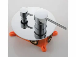 Valaz Conjunto de ducha empotrada techo monomando SLIGO Ø 20cm Cromado