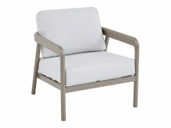 Sale Conjunto de jardín de aluminio: un sofá de 3 plazas, 2 sillones y una mesa de centro - - ZAYORA de Salones De Jardín