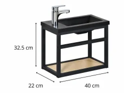 Discount Conjunto de lavabo + grifo SAO Mueble De Aseo