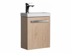 Online Conjunto de lavabo de pared Nevada con grifo cromado Mueble De Aseo