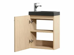 Online Conjunto de lavabo de pared Nevada con grifo cromado Mueble De Aseo