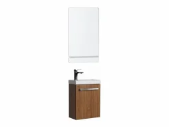 Hot Conjunto de lavabo de pared Nevada con grifo y espejo Mueble De Aseo