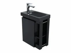 Conjunto de lavabo HAMPTON con almacenaje lateral y grifo