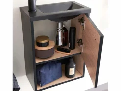 Online Conjunto de lavabo NIKA con nicho, grifería y repisa de espejo Blanco