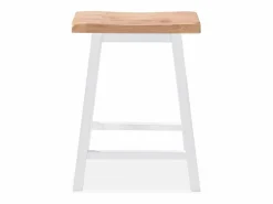 vidaxl Conjunto de mesa alta de cocina 3 piezas MDF